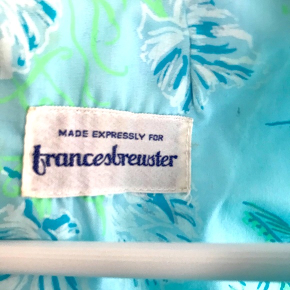 Vintage 1960s Francis Brewster cotton Dress - Picture 4 of 6